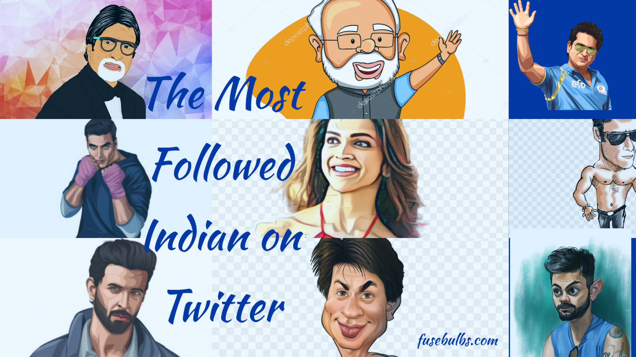 Who are the mostfollowed Indians on Twitter is it Salman or Shahrukh?